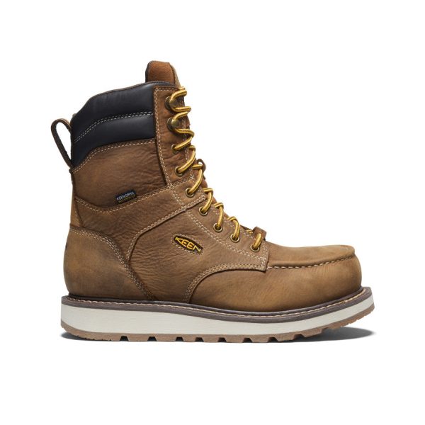 Men's Cincinnati 8 Waterproof Boot (Carbon Toe) | Belgian/Sandshell