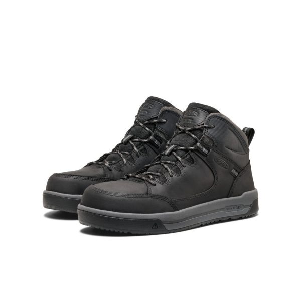 Men's Gibson Hiker ESD Work Boot (Carbon Toe) | Black/Magnet