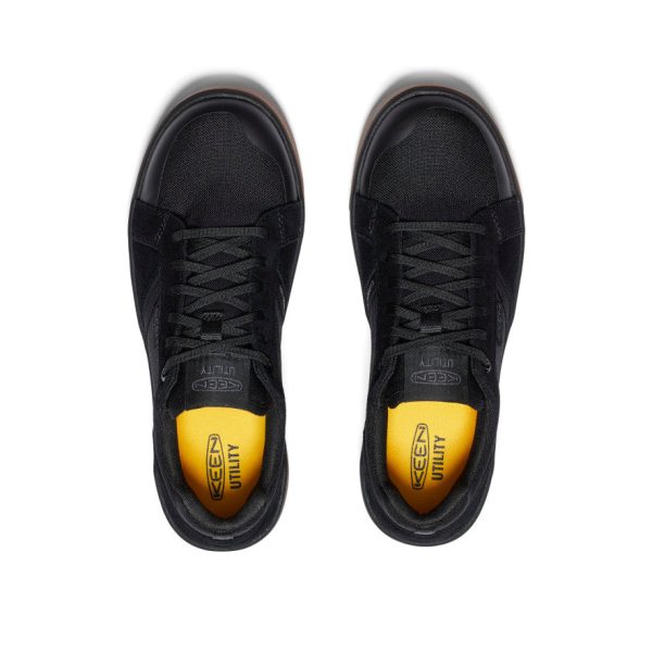 Men's Kenton Work Shoe (Carbon Toe) | Black/Gum