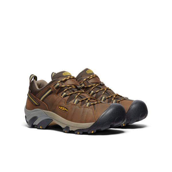 Men's Targhee II Waterproof Wide  |  Cascade Brown/Golden Yellow