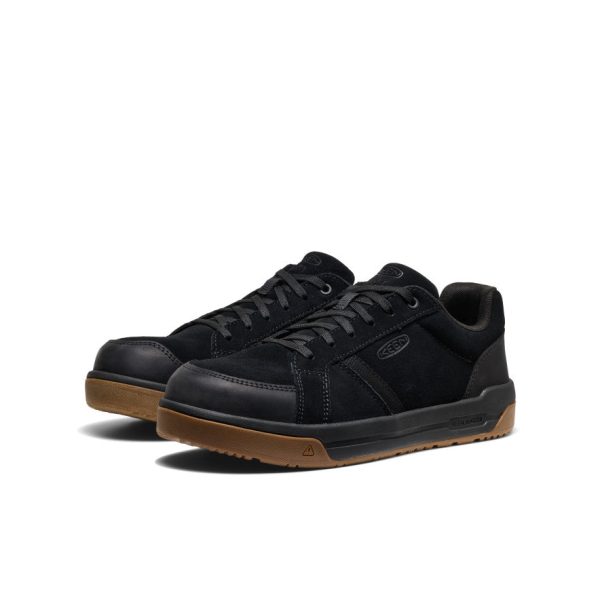 Men's Kenton+ ESD Work Shoe (Carbon Toe) | Black/Gum