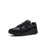 Men's KM2 Leather Jogger | Black/Black
